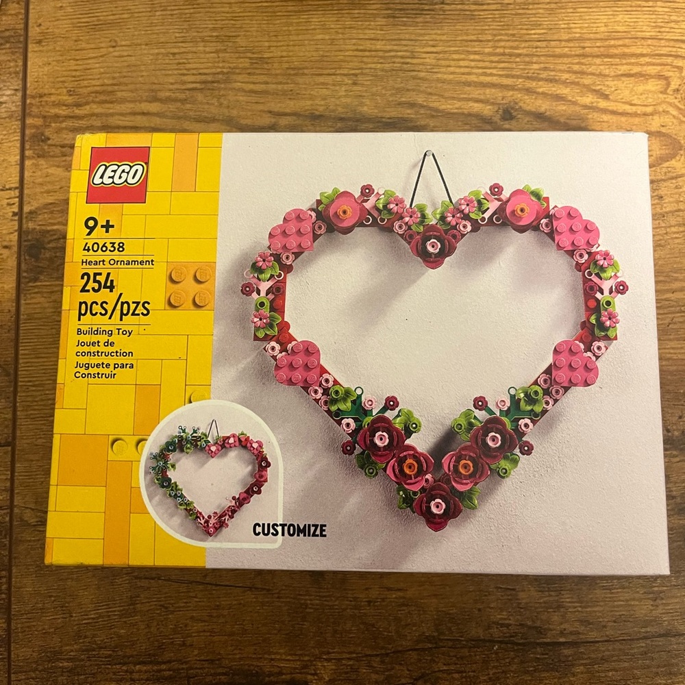 Lego Valentine heart